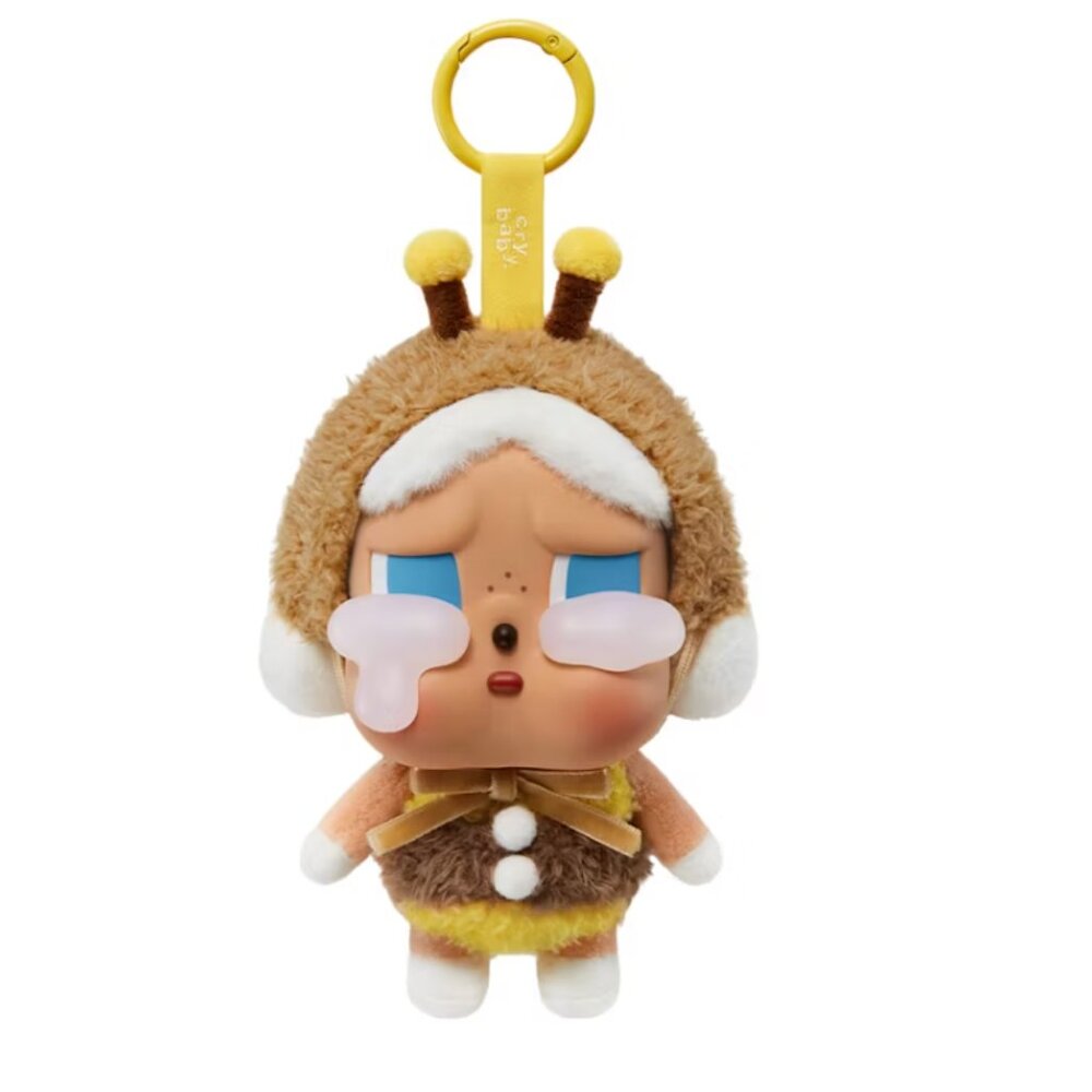 Pop Mart CryBaby Crying Again Series I'll Bring You A Flower Vinyl Face Plush